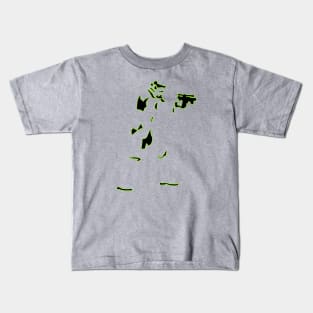 Storm green and black Kids T-Shirt